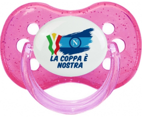 Napoli: La coppa è nostra: Punta de cereza tetina rosa de lentejuelas