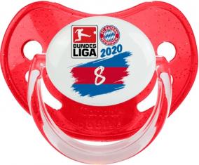 Bayern Múnich 8 bundesliga: Punta fisiológica tetina de lentejuelas rojas