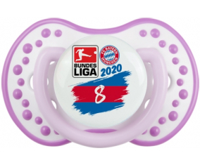 Bayern Múnich 8 bundesliga: Clásico White-Mauve Tetine punta Lovi Dynamic