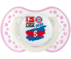 Bayern Múnich 8 Bundesliga: Punta tetina de color blanco-rosa fosforescente Lovi Dynamic