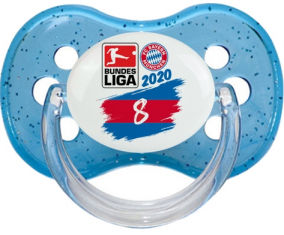 Bayern Múnich 8 Bundesliga: Punta azul de lentejuelas tetinas