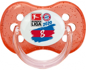 Bayern Múnich 8 bundesliga: Punta de cereza tetina de lentejuelas rojas