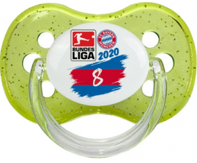 Bayern Múnich 8 Bundesliga: Punta de cereza tetin verde de lentejuelas
