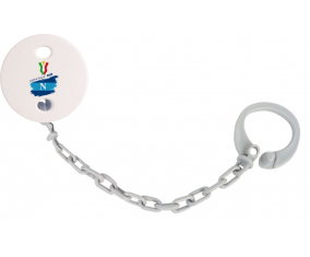 Attache-Tétine Coppa Italia 2020 Napoli Color gris