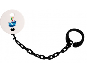 Attache-tétine Coppa Italia 2020 Napoli color negro