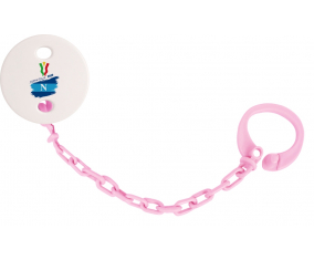Attache-tétine Coppa Italia 2020 Napoli color rosa claro