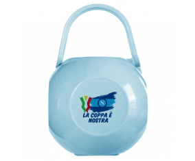 Napoli lollipop box: La coppa è nostra en color azul
