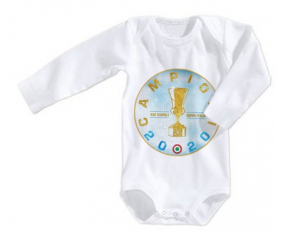 Body bebé Napoli: Campioni 2020 3/6 meses mangas largas