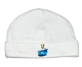Bonnet bebé personalizado Coppa Italia 2020 Napoli