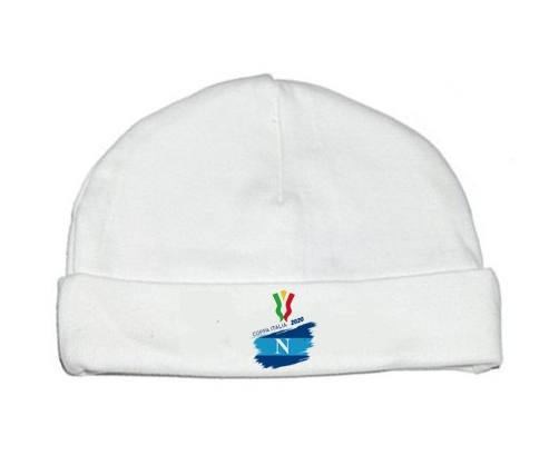 Bonnet bebé personalizado Coppa Italia 2020 Napoli