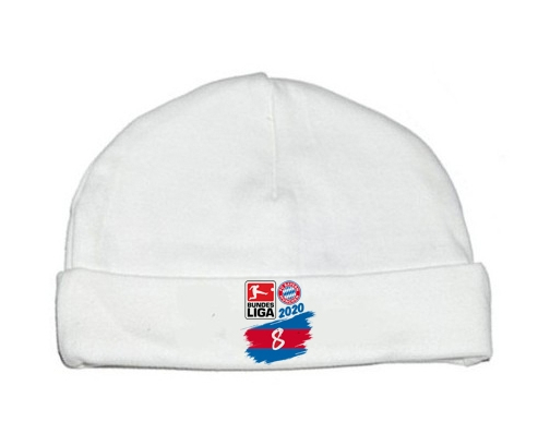 Bonnet bebé personalizado Bayern Múnich 8 bundesliga