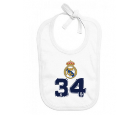 Bavoir real Madrid: Campeones 34 Liga design-3