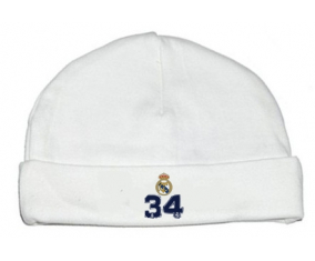 Bonnet real Madrid: Campeones 34 Liga design-3