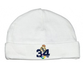 Bonnet real Madrid: Campeones 34 Liga design-4