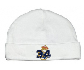 Bonnet Real Madrid Custom Baby: Campeones 34 Liga design-5