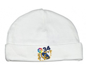 Bonnet real Madrid: Campeones 34 Liga design-6