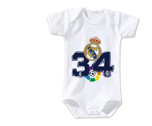 Body de bebe del Real Madrid