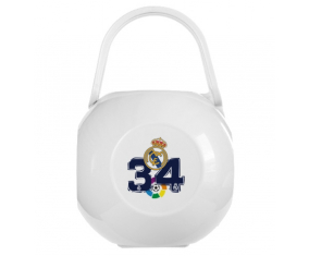 Caja piruleta del Real Madrid: Campeones 34 Liga blanca design-4