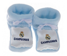 Chausson Real Madrid Bebé: Campeones 34 Liga Azul Diseño-2