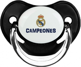 Real Madrid: Campeones 34 Liga diseño-2: Clásico Negro Tetino fisiológico punta