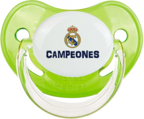 Real Madrid: Campeones 34 Liga diseño-2: Clásico Verde Tetino fisiológico punta