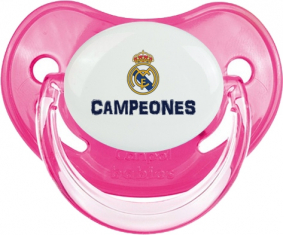 Real Madrid: Campeones 34 Liga diseño-2: Clásico Rosa Tetina fisiológica punta