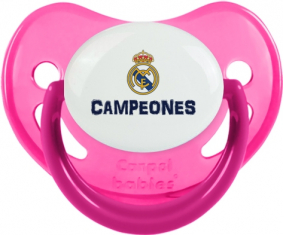 Real Madrid: Campeones 34 Liga diseño-2: Fosforescent Rose Tetin punta fisiológica