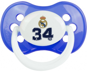 Real Madrid: Campeones 34 Liga diseño-3: Clásico Azul Tetino punta anatómica