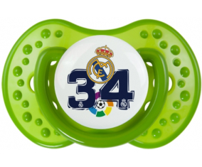 Real Madrid : Campeones 34 Liga diseño-4 : Chupete LOVI Dynamic personnalisée