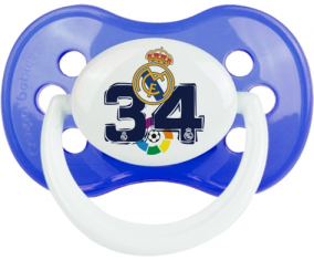 Chupete Real Madrid Campeones 34 Liga diseño-4 Chupete Anatómico personnalisée