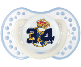 Real Madrid: Campeones 34 Liga diseño-5: Clásico Blanco-cian Tetine punta Lovi Dynamic