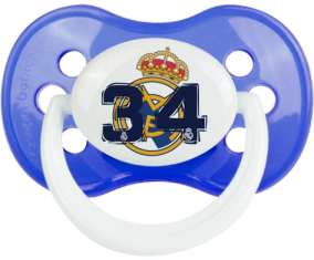 Real Madrid: Campeones 34 Liga diseño-5: Clásico Azul Tetine punta anatómica