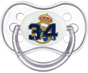 Real Madrid: Campeones 34 Liga design-5: Consejo anatómico tetino clásico transparente