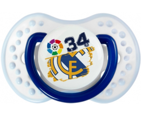 Real Madrid: Campeones 34 Liga diseño-6: Marine-white-blue clásico Tetine tip Lovi Dynamic