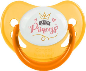 Mi pequeño diseño princesa-2: Punta fisiológica tetina amarilla fosforescente
