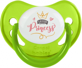 Mi pequeño diseño princesa-2: Punta fisiológica tetina verde fosforescente