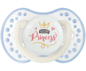 Mi pequeño diseño de princesa-2: Clásico blanco-cian tetina punta Lovi Dynamic