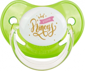 Mi pequeño diseño princesa-3: Clásico verde tetina fisiológico punta