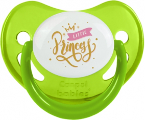 Mi pequeño diseño princesa-3: Punta fisiológica tetina verde fosforescente