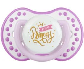 Mi pequeño diseño de princesa-3: Clásico blanco-mauve tetina punta Lovi Dynamic