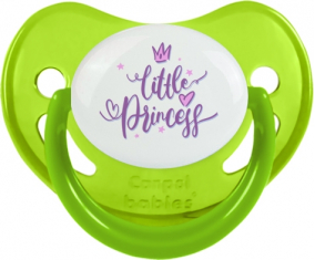 Mi pequeño diseño princesa-5: Punta fisiológica tetina verde fosforescente