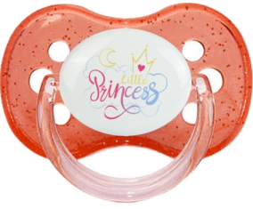 Mi pequeño diseño princesa-7: Punta de cereza tetina de lentejuelas rojas