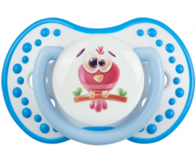Funny Animals Bird: Punta tetina azul blanco fosforescente Lovi Dynamic