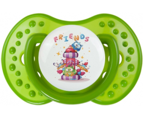 Funny Animals Friends: Classic Green Tetine tip Lovi Dynamic