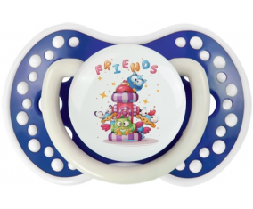 Funny Animals Friends: Punta tetina azul-marina fosforescente Lovi Dynamic