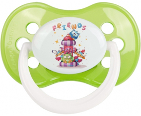Funny Animals Friends: Consejo anatómico tetino verde clásico