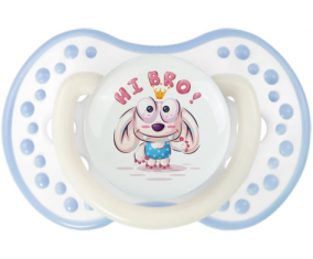 Hola hermano animales divertidos! : Punta tetina de cian blanco clásico Lovi Dynamic