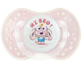 Hola hermano animales divertidos! : Punta tetina clásica retro-rosa-tierna Lovi Dynamic