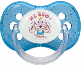 Hola hermano animales divertidos! : Chupete cereza personnalisée