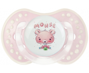 Funoe Mouse Animals: Retro-pink-tender clásico Tetine tip Lovi Dynamic